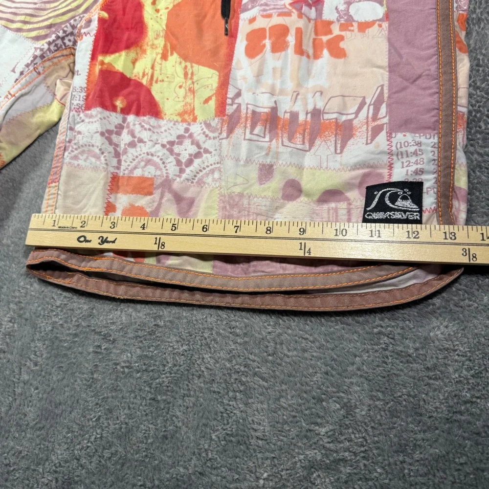 Quiksilver Mens Patchwork Collage Board Shorts Cotton Size 40 N101712 Multicolor